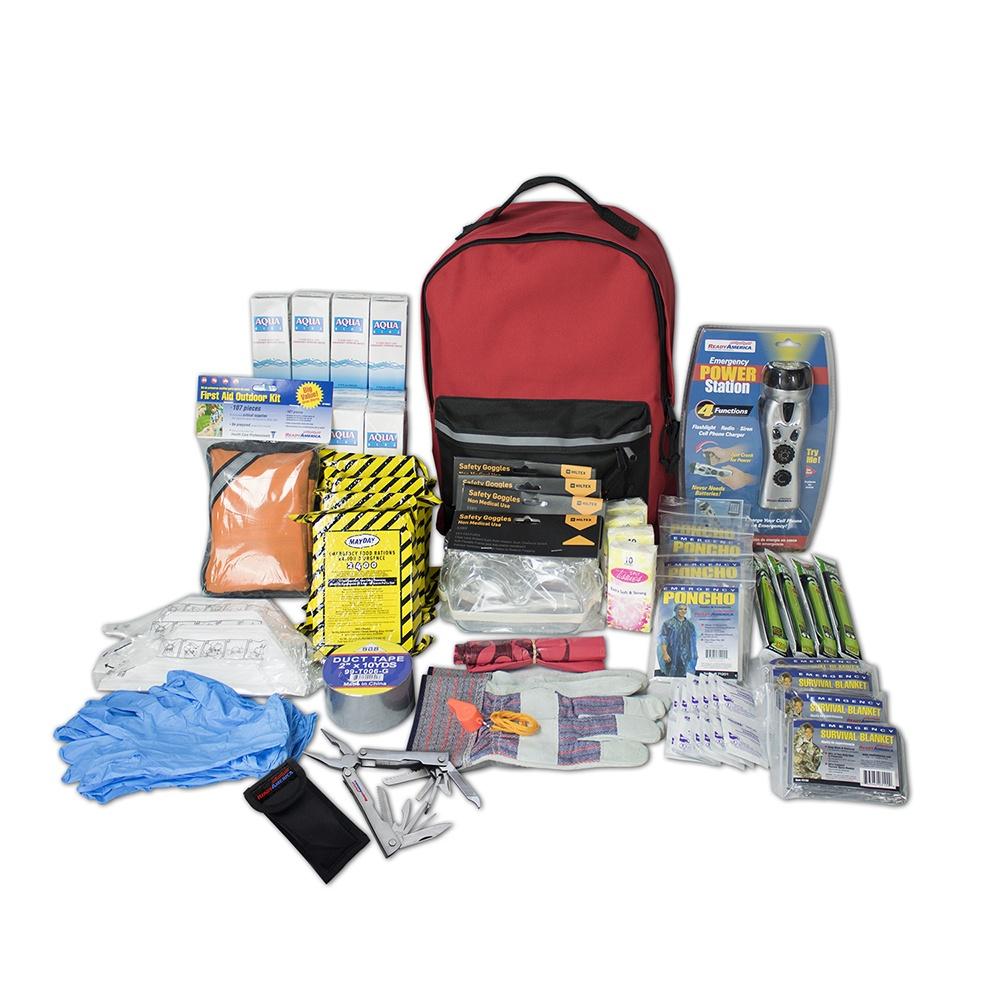 4 Person Deluxe Emergency Kit (3 Day Backpack) – QuakeHOLD!