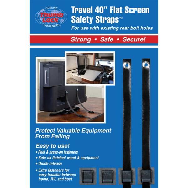 4515 QuakeHOLD! 40″ Flat Screen Strap – Full-Line of Emergency Supplies  Personal Custom-Designed Kits Long-term Shelf-life Food & Water – Mayday  Industries